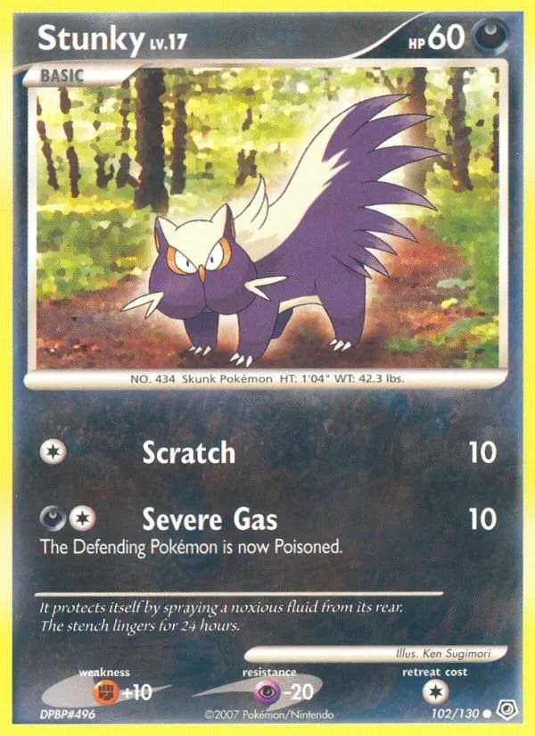Moufouette — Diamant & Perle 102 French Pokémon card