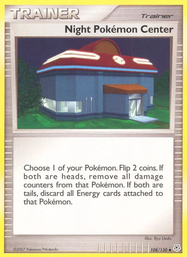 Pokémon-Nachtcenter — Diamant & Perl 108 German Pokémon card