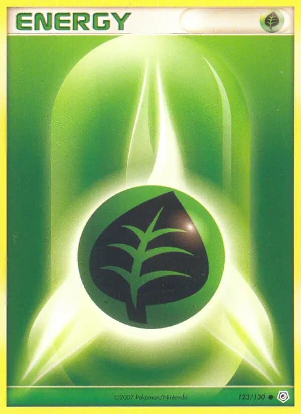Pflanzenenergie — Diamant & Perl 123 German Pokémon card