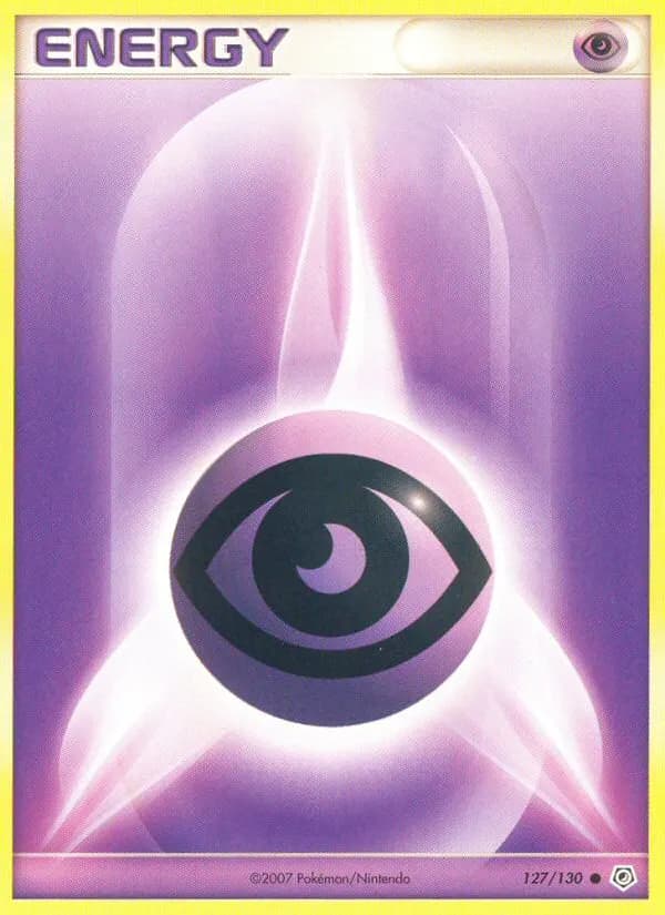 Psychic Energy — Diamond & Pearl 127 Pokémon card
