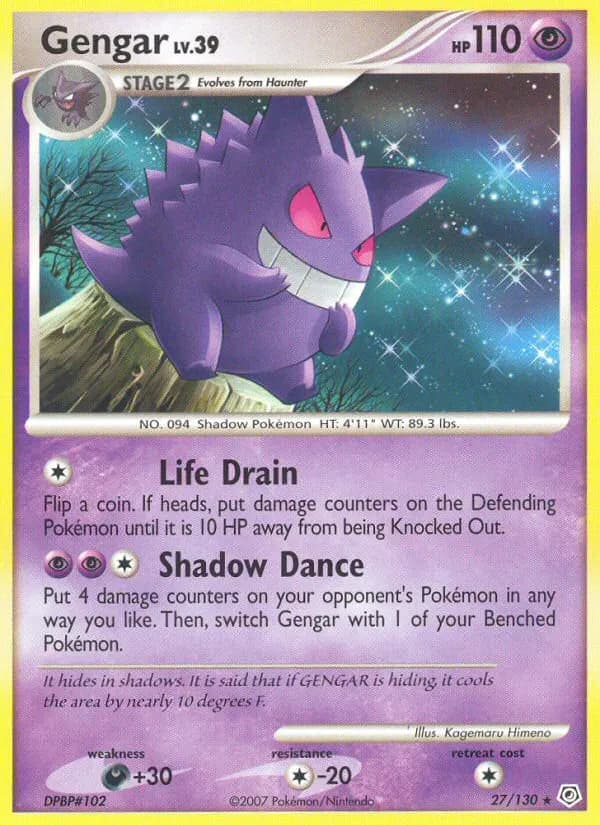 Ectoplasma — Diamant & Perle 27 French Pokémon card