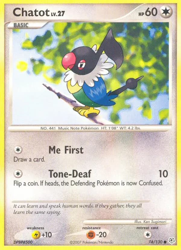 Pijako — Diamant & Perle 74 French Pokémon card