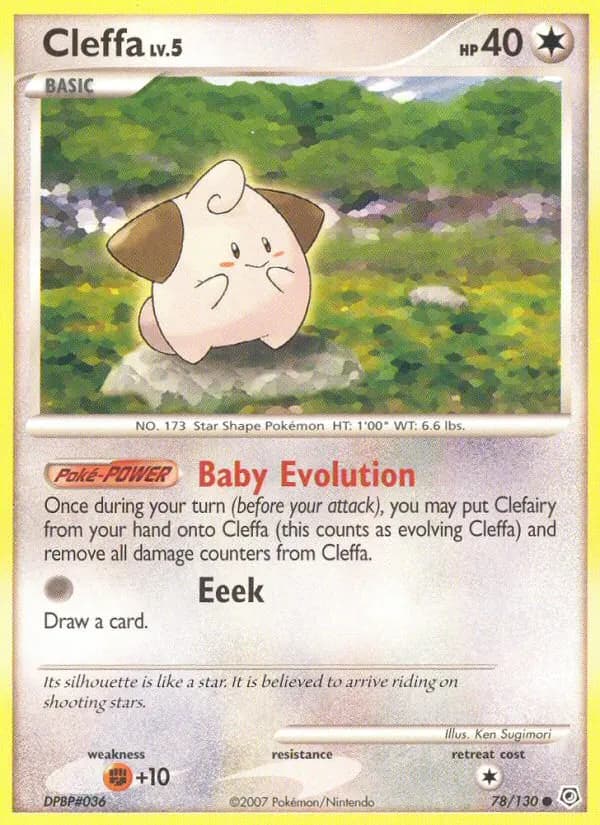 Pii — Diamant & Perl 78 German Pokémon card