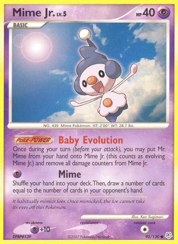Pantimimi — Diamant & Perl 90 German Pokémon card