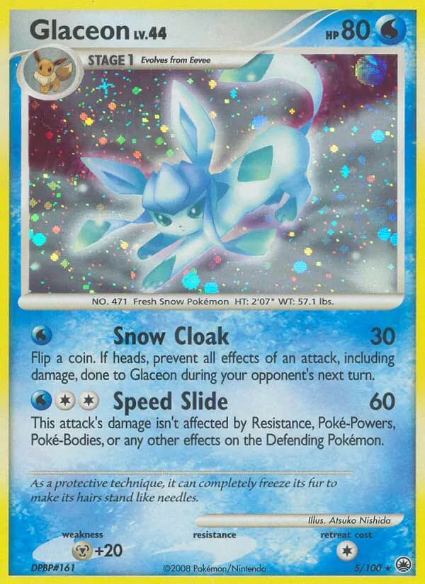 Glaceon — Majestic Dawn 5 Pokémon card