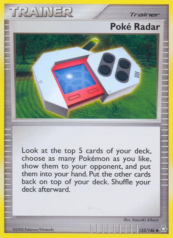 Poké radar — Éveil des Légendes 133 French Pokémon card