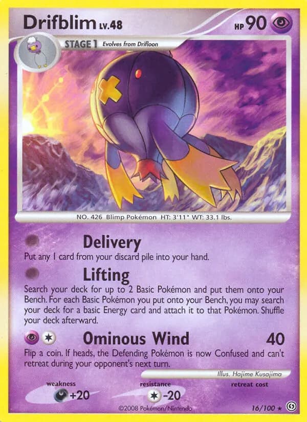 Drifzepeli — Sturmtief 16 German Pokémon card