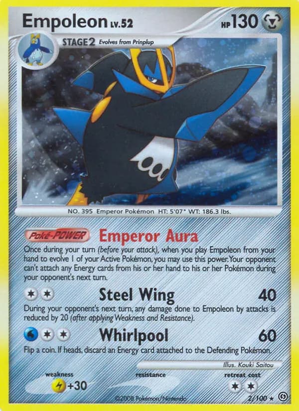 Pingoléon — Tempête 2 French Pokémon card