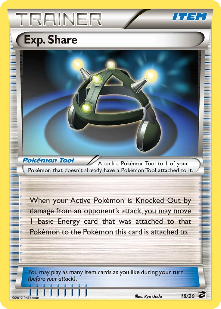 Exp. Share — Dragon Vault 18 Pokémon card