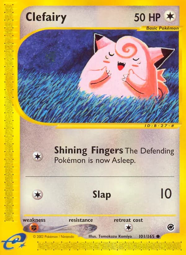 Clefairy — Expedition Base Set 101 Pokémon card