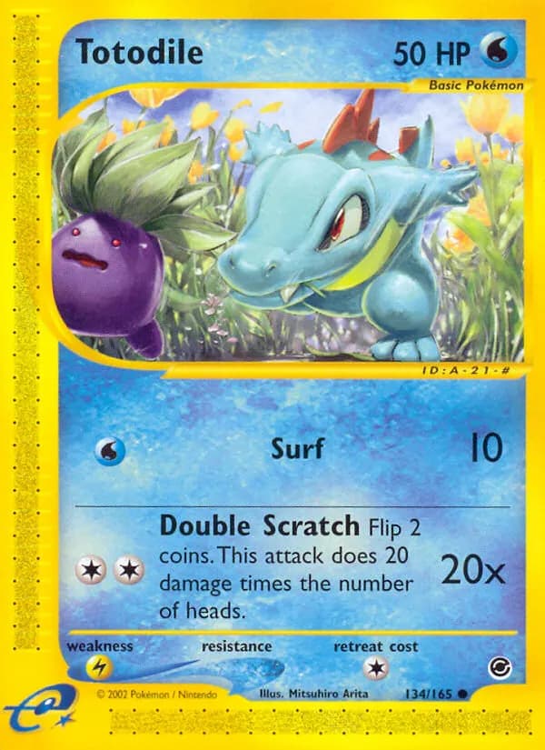 Karnimani — Expedition 134 German Pokémon card