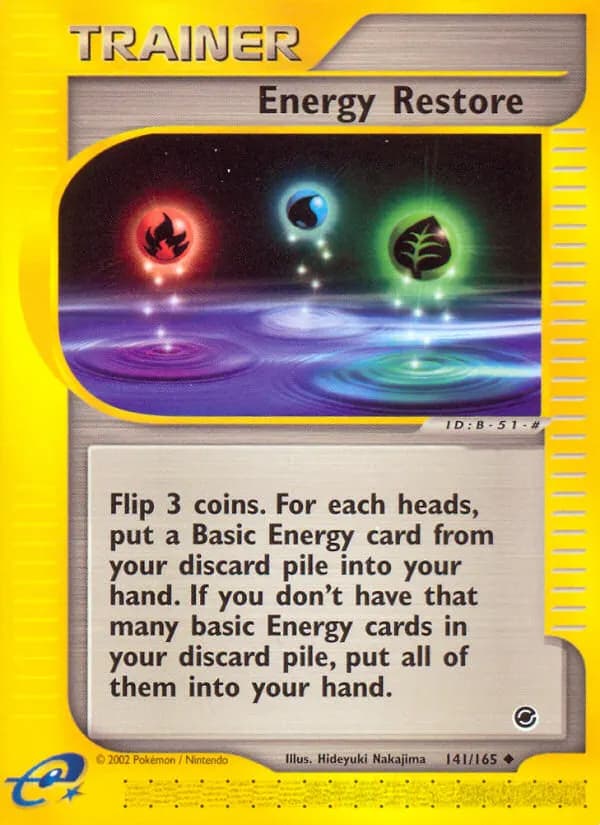 Energy Restore — Expedition Base Set 141 Pokémon card