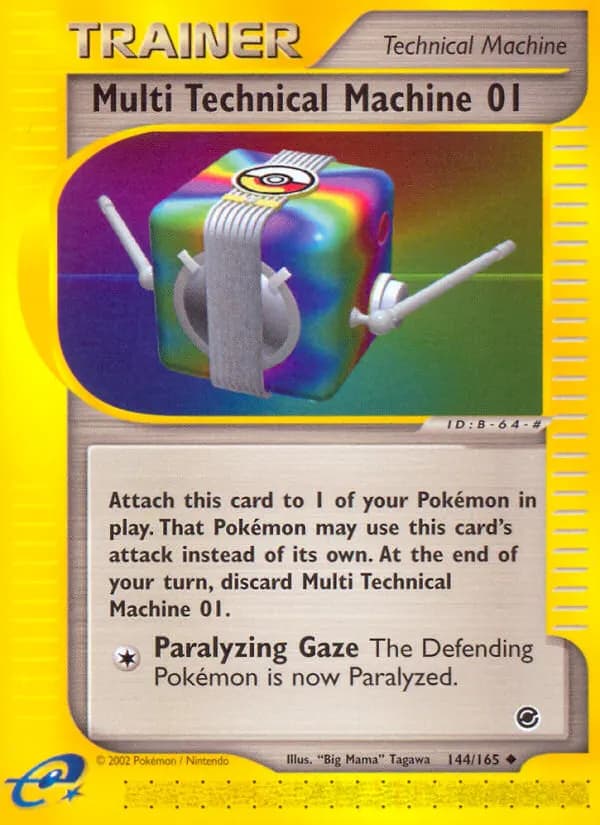 Vielzweckmaschine 01 — Expedition 144 German Pokémon card