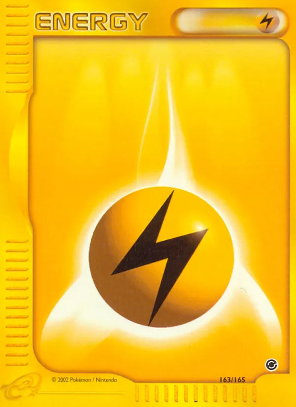 Elektroenergie — Expedition 163 German Pokémon card