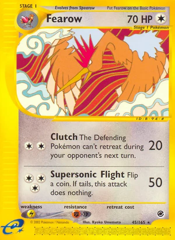 Ibitak — Expedition 45 German Pokémon card