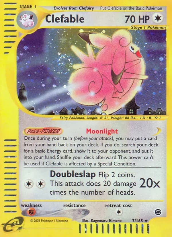 Pixi — Expedition 7 German Pokémon card