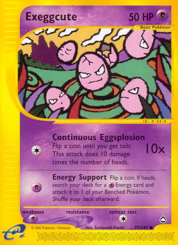 Owei — Aquapolis 77 German Pokémon card