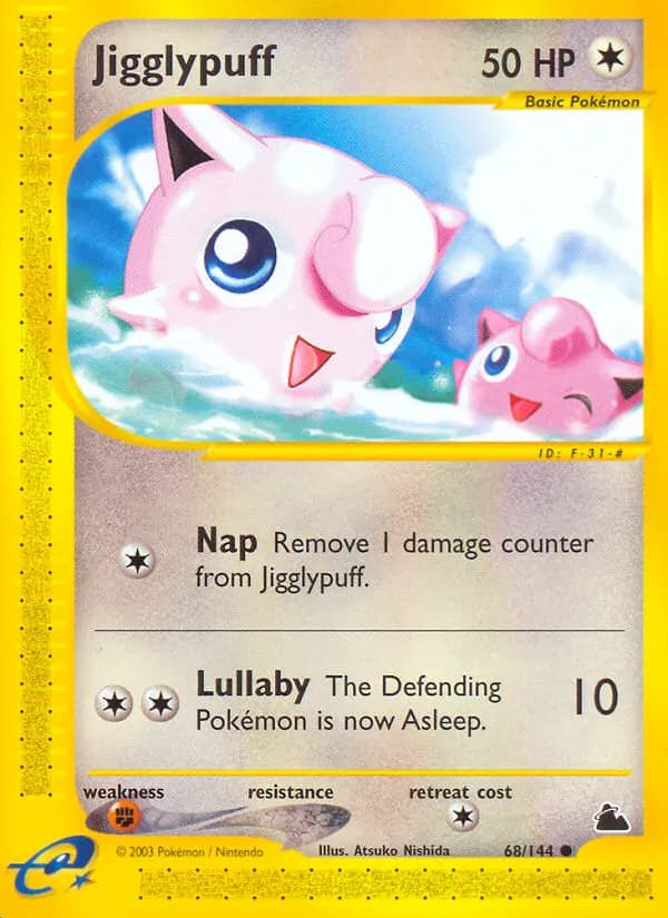 Jigglypuff — Skyridge 68 Pokémon card