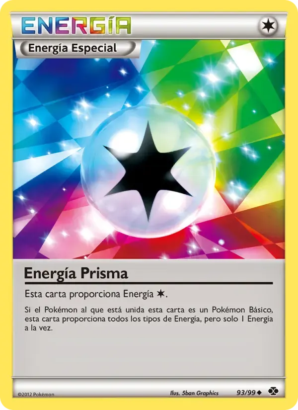 Energía Prisma — Próximos Destinos 93 Spanish Pokémon card
