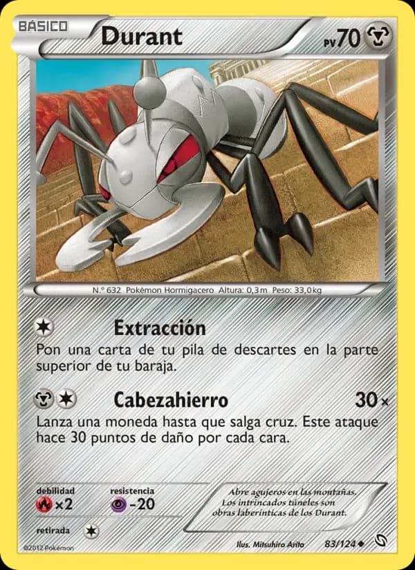 Durant — Dragones Majestuosos 83 Spanish Pokémon card