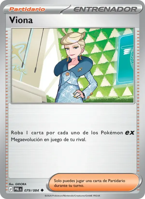 Viona — Oscuridad Absoluta 79 Spanish Pokémon card