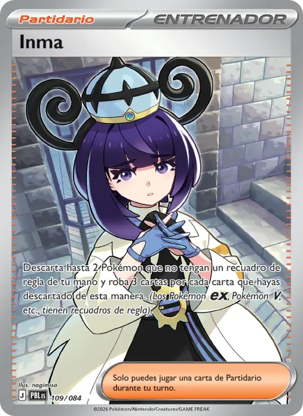 Inma — Oscuridad Absoluta 109 Spanish Pokémon card