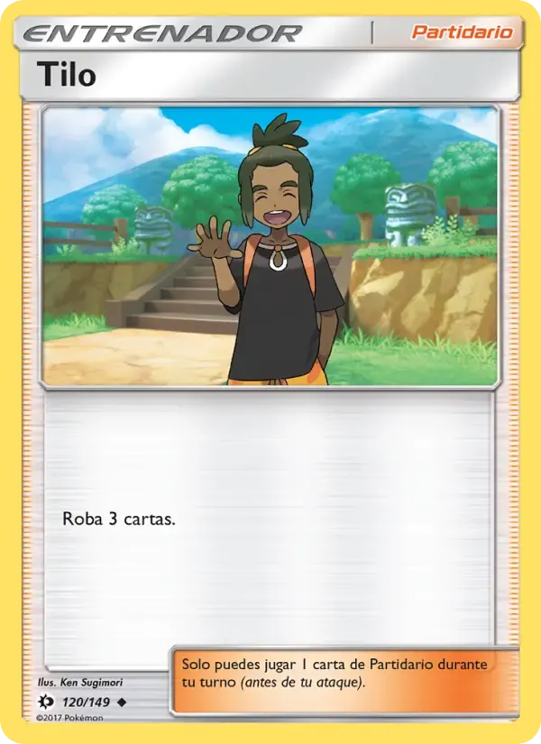 Tilo — Sol y Luna 120 Spanish Pokémon card