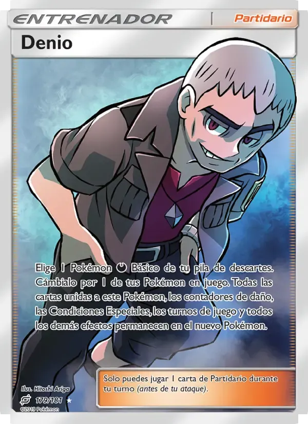 Denio — Union de Aliados 179 Spanish Pokémon card