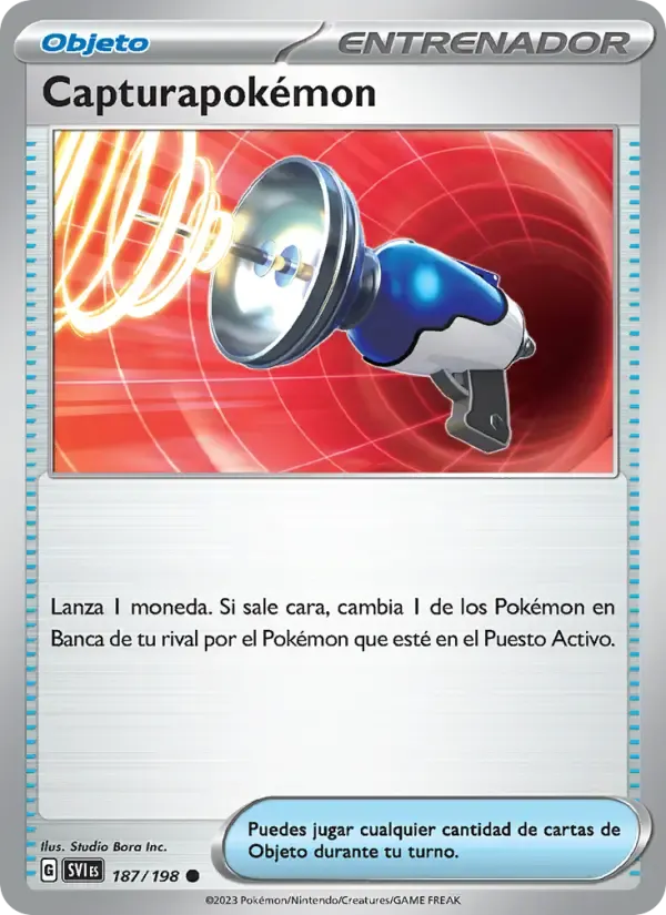 Capturapokémon — Escarlata y Púrpura 187 Spanish Pokémon card