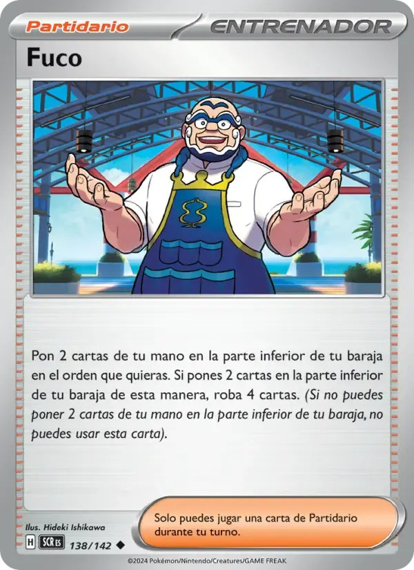 Fuco — Corona Astral 138 Spanish Pokémon card