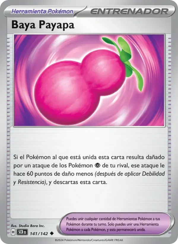 Baya Payapa — Corona Astral 141 Spanish Pokémon card
