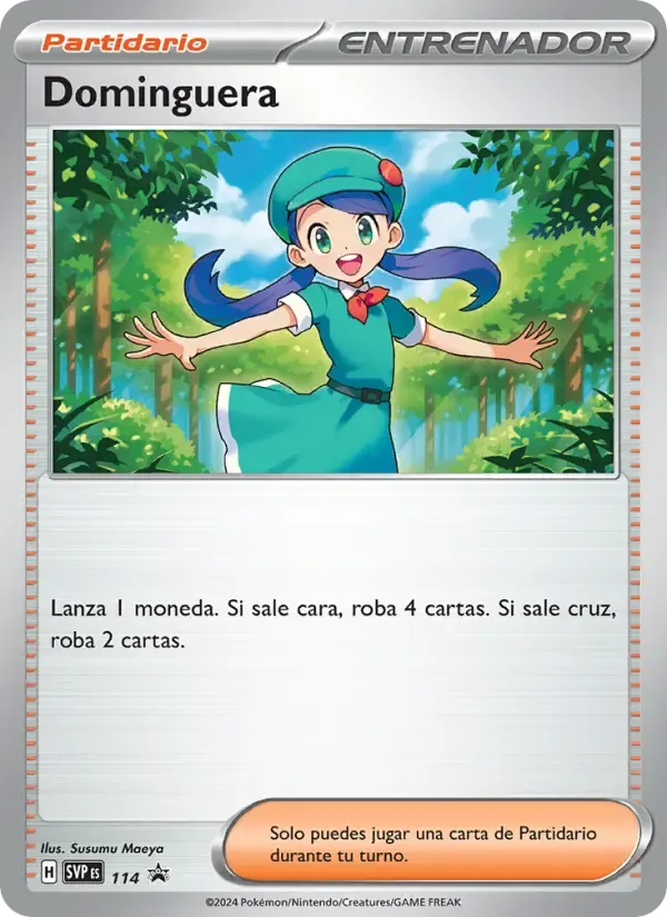 Dominguera — SVP Black Star Promos 114 Spanish Pokémon card