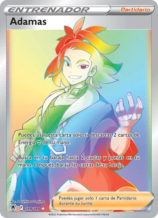 Adamas — Resplandor Astral 199 Spanish Pokémon card