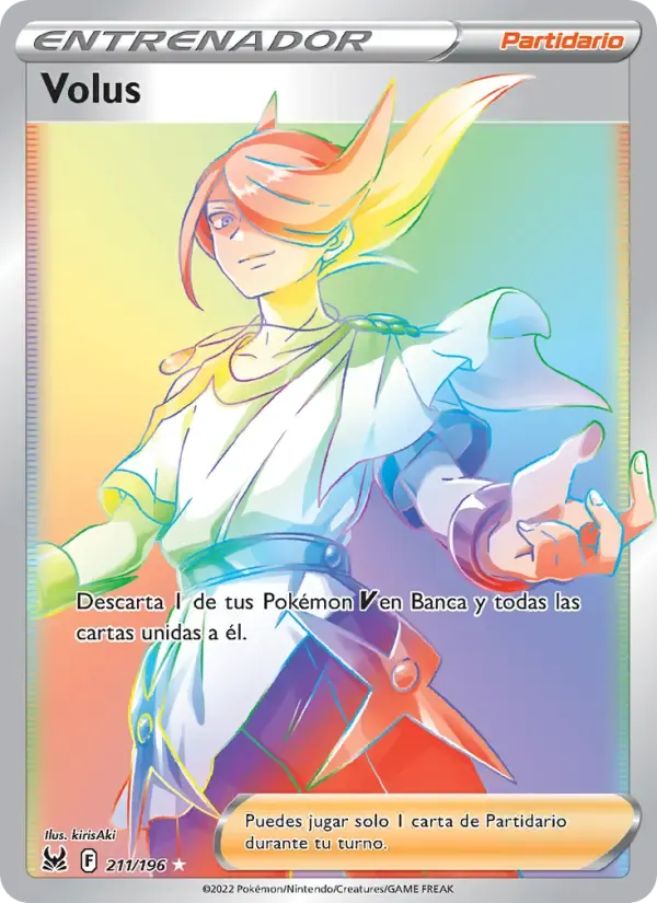 Volus — Origen Perdido 211 Spanish Pokémon card