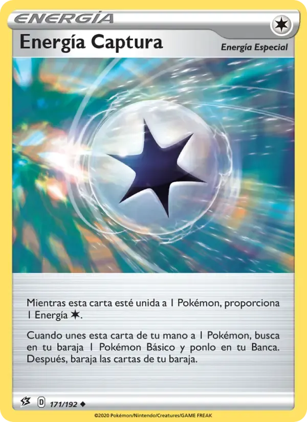 Energía Captura — Choque Rebelde 171 Spanish Pokémon card