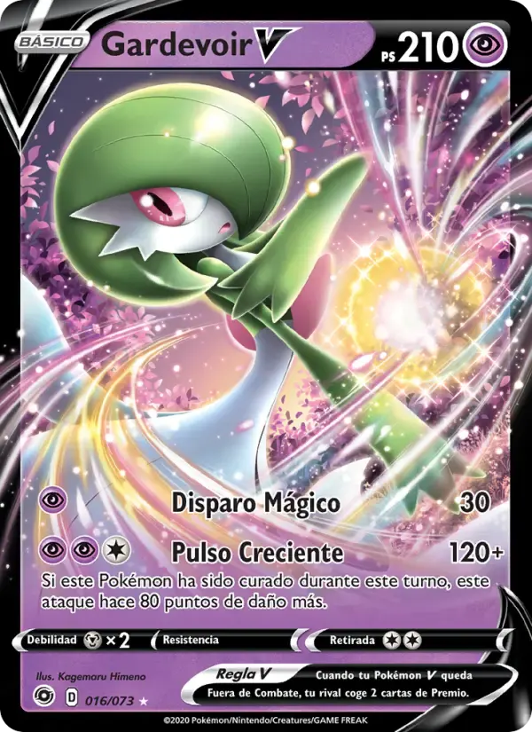 Gardevoir V — Camino de Campeones 16 Spanish Pokémon card