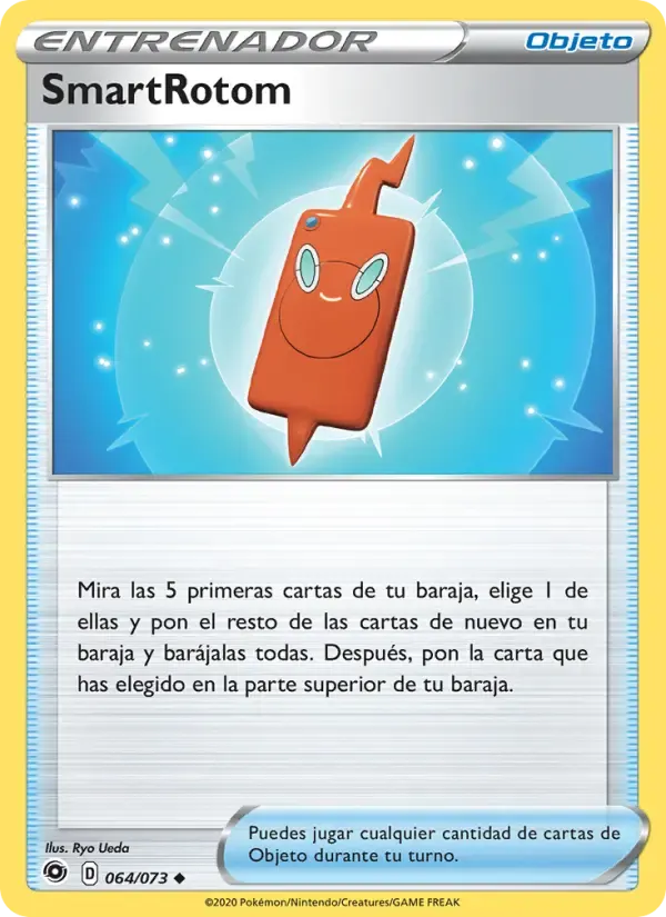 SmartRotom — Camino de Campeones 64 Spanish Pokémon card