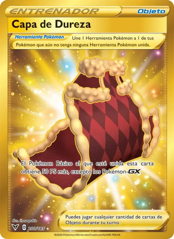 Capa de Dureza — Voltaje Vívido 200 Spanish Pokémon card