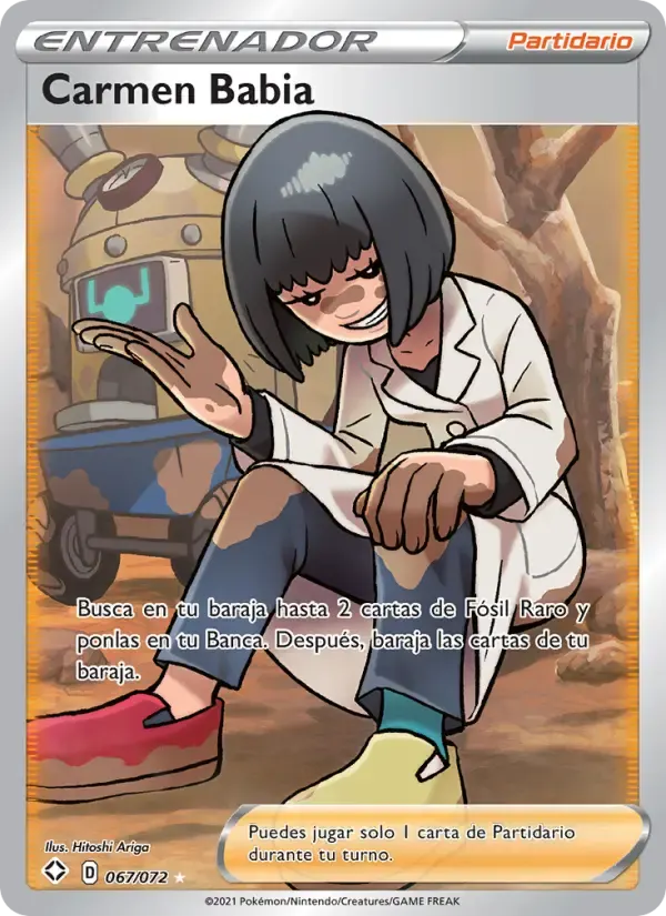 Carmen Babia — Destinos Brillantes 67 Spanish Pokémon card