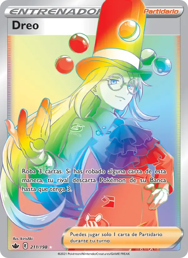 Dreo — Reinado Escalofriante 211 Spanish Pokémon card