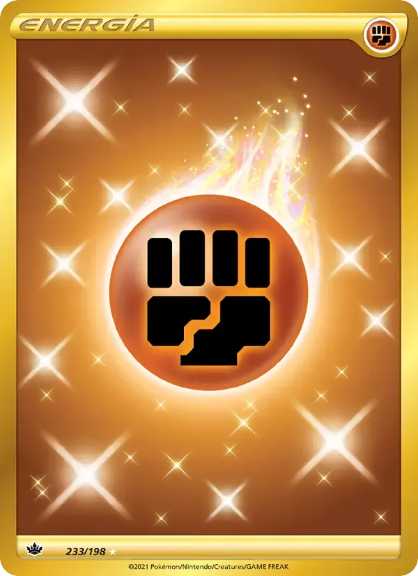 Energía Lucha — Reinado Escalofriante 233 Spanish Pokémon card