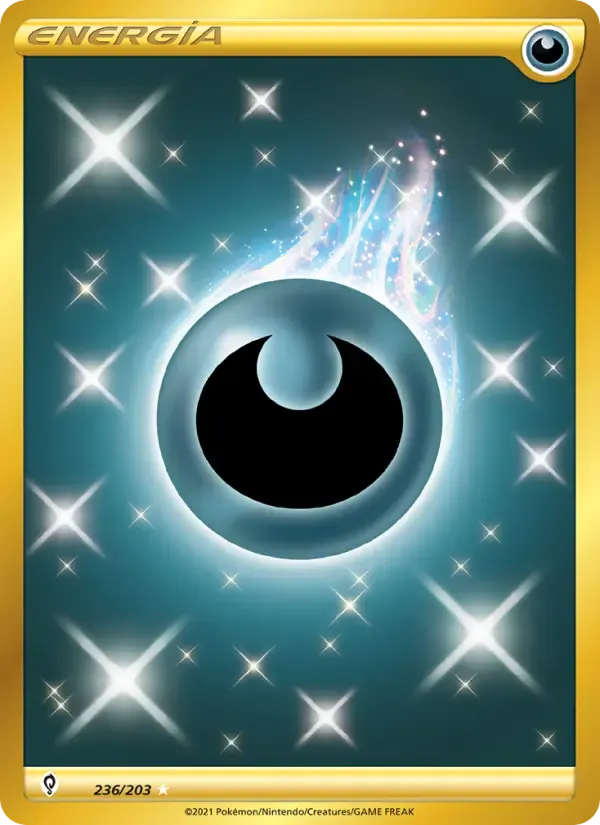 Energía Oscura — Cielos Evolutivos 236 Spanish Pokémon card