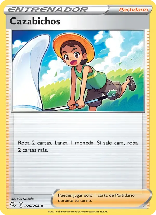 Cazabichos — Golpe Fusión 226 Spanish Pokémon card
