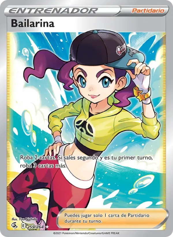 Bailarina — Golpe Fusión 259 Spanish Pokémon card