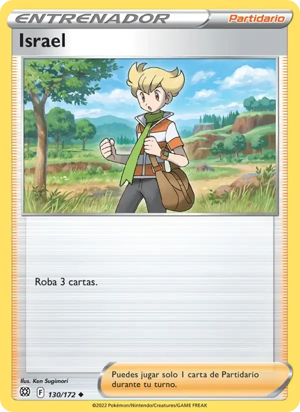 Israel — Astros Brillantes 130 Spanish Pokémon card
