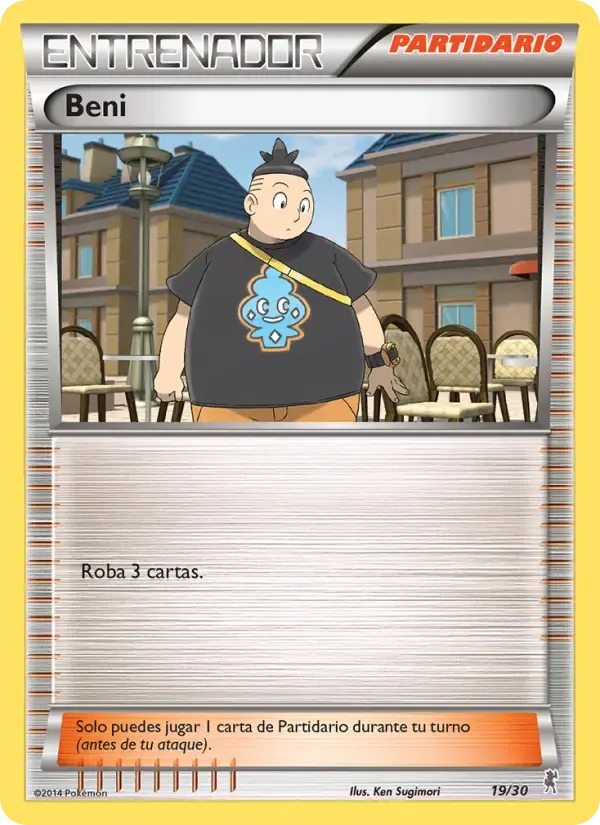 Beni — Kit de Entrenador XY (Bisharp) 19 Spanish Pokémon card