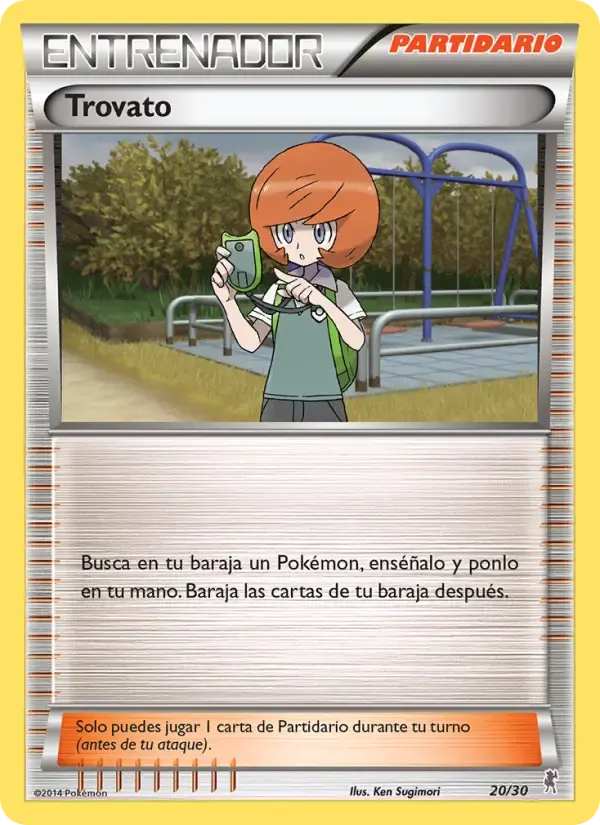 Trovato — Kit de Entrenador XY (Bisharp) 20 Spanish Pokémon card
