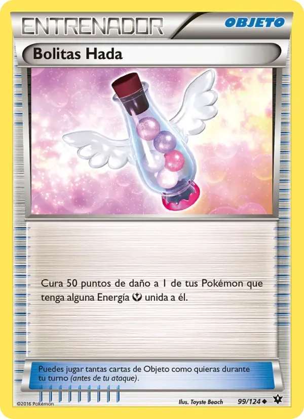 Bolitas Hada — Destinos Enfrentados 99 Spanish Pokémon card