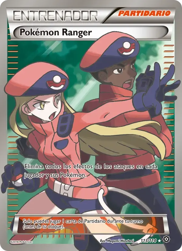Pokémon Ranger — Asedio de Vapor 113 Spanish Pokémon card