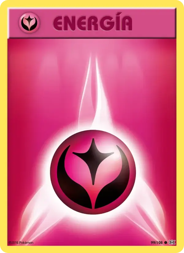 Energía Hada — Evoluciones 99 Spanish Pokémon card